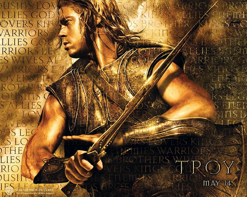 Troy Movie Poster HD wallpaper