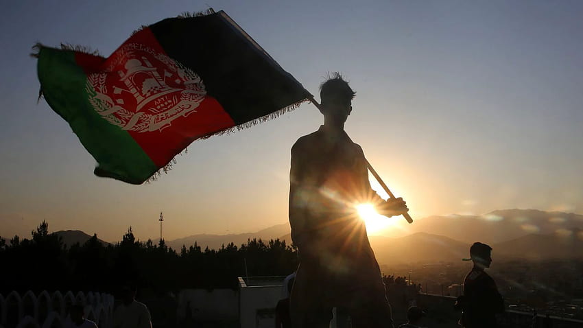 AS mengatakan 2 tentara tewas, 6 luka-luka dalam serangan Afghanistan, Bendera Afghanistan Wallpaper HD