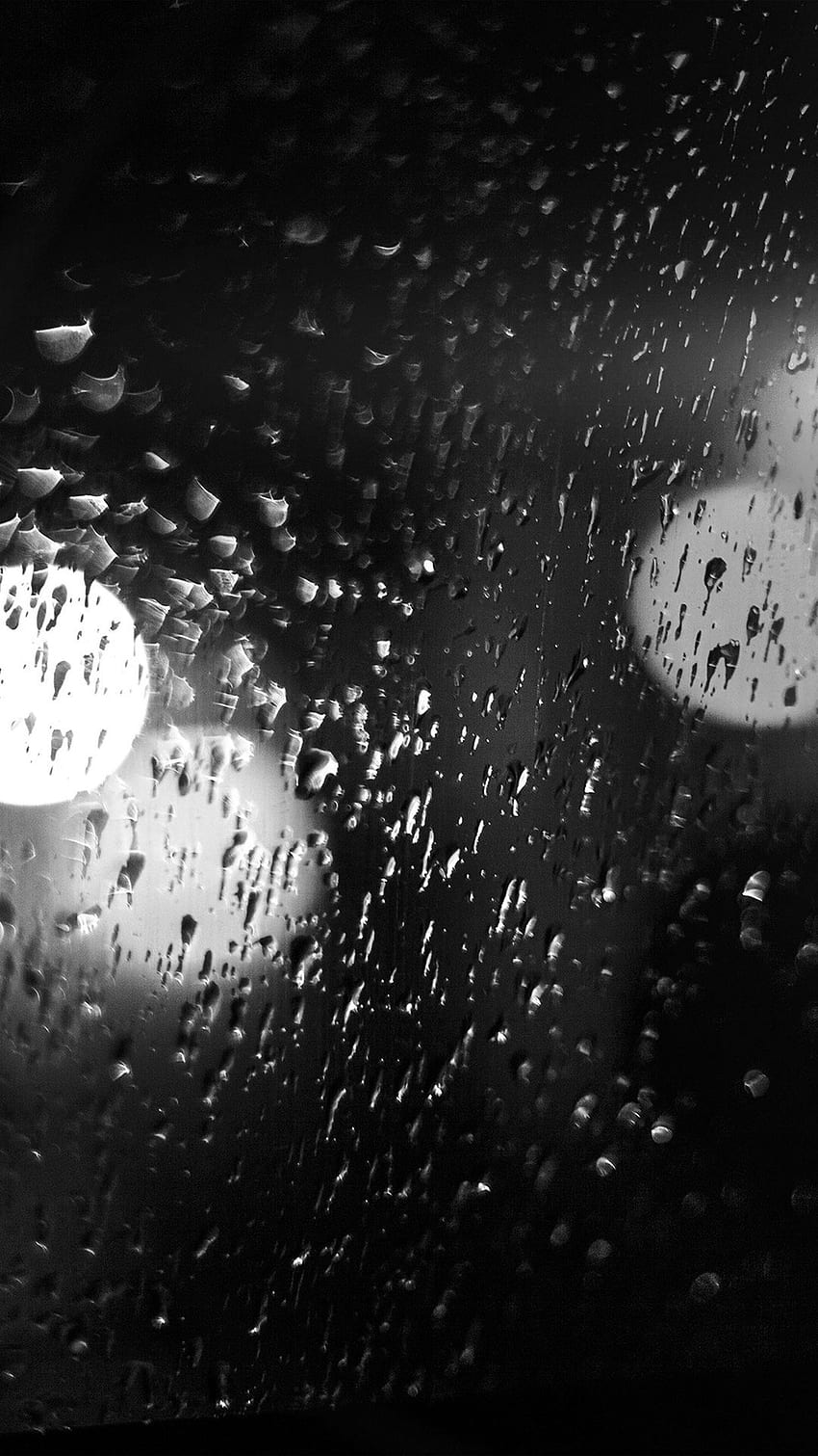 Rainy Night Drops Bokeh Dark Pattern iPhone 6 . Watery HD phone wallpaper