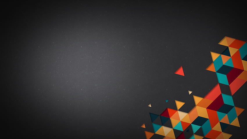 Polygon Shapes Dark Resolution , , Background, and , Cool Polygon HD ...