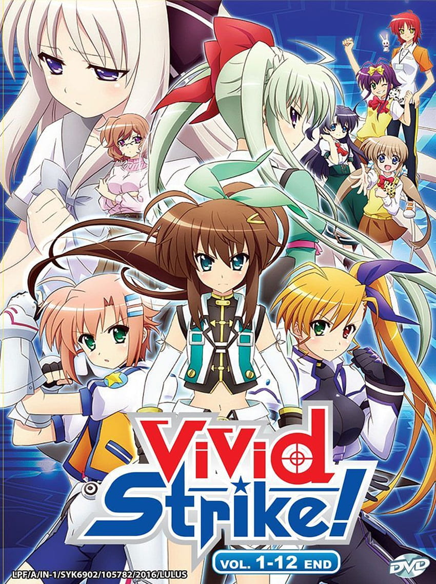 Dvd Anime Vivid Strike! ( Vol. 1 12 End ) Complete Box Set English HD phone wallpaper