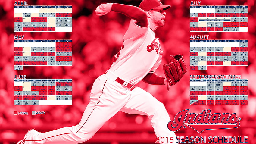 Baseball, 2015, Zeitplan, Cleveland Indians, Sport, Cleveland Indians Mlb Zeitplan 2015 HD-Hintergrundbild