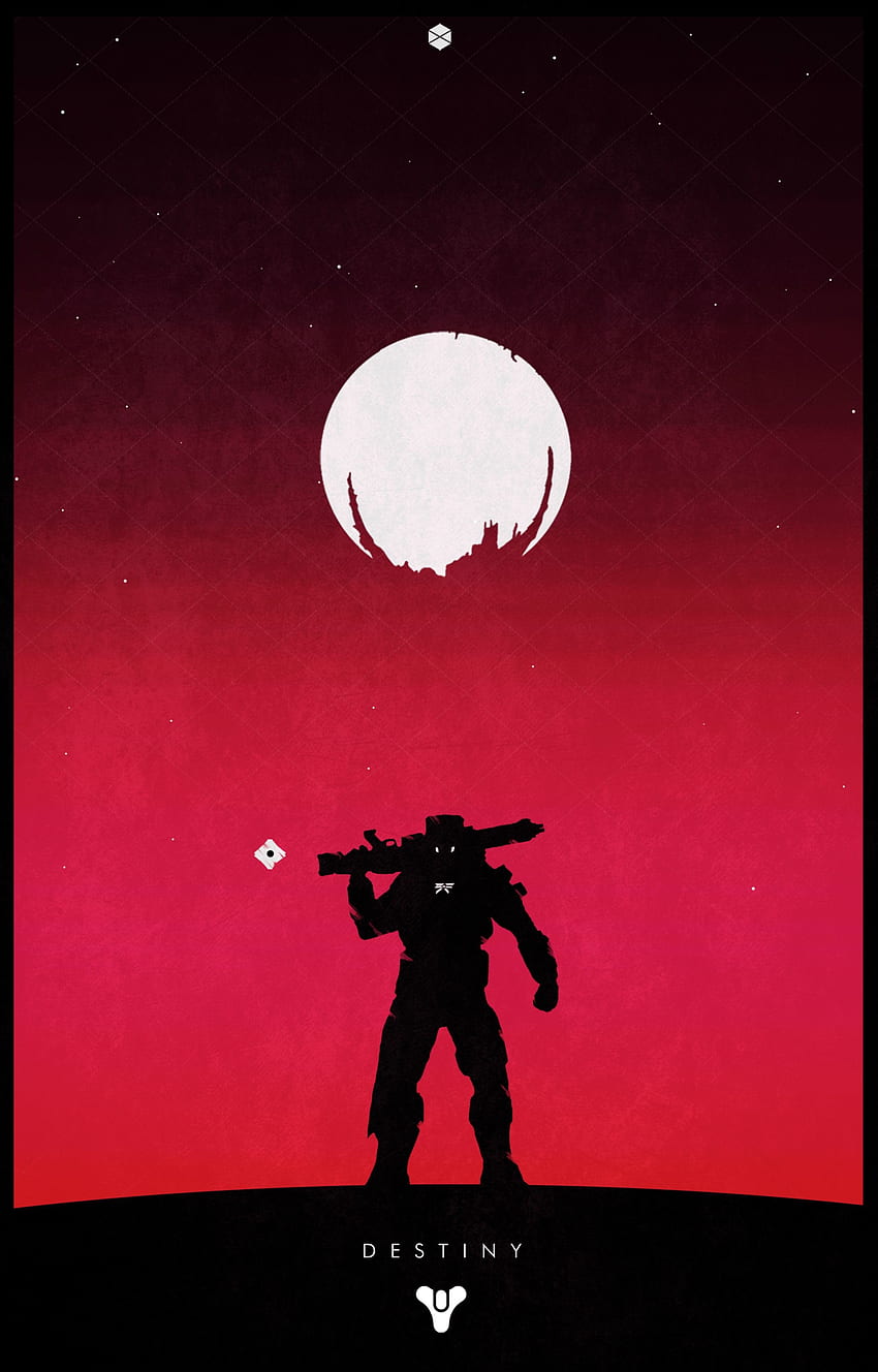 Titan w/ Traveler (Red Background) HD phone wallpaper