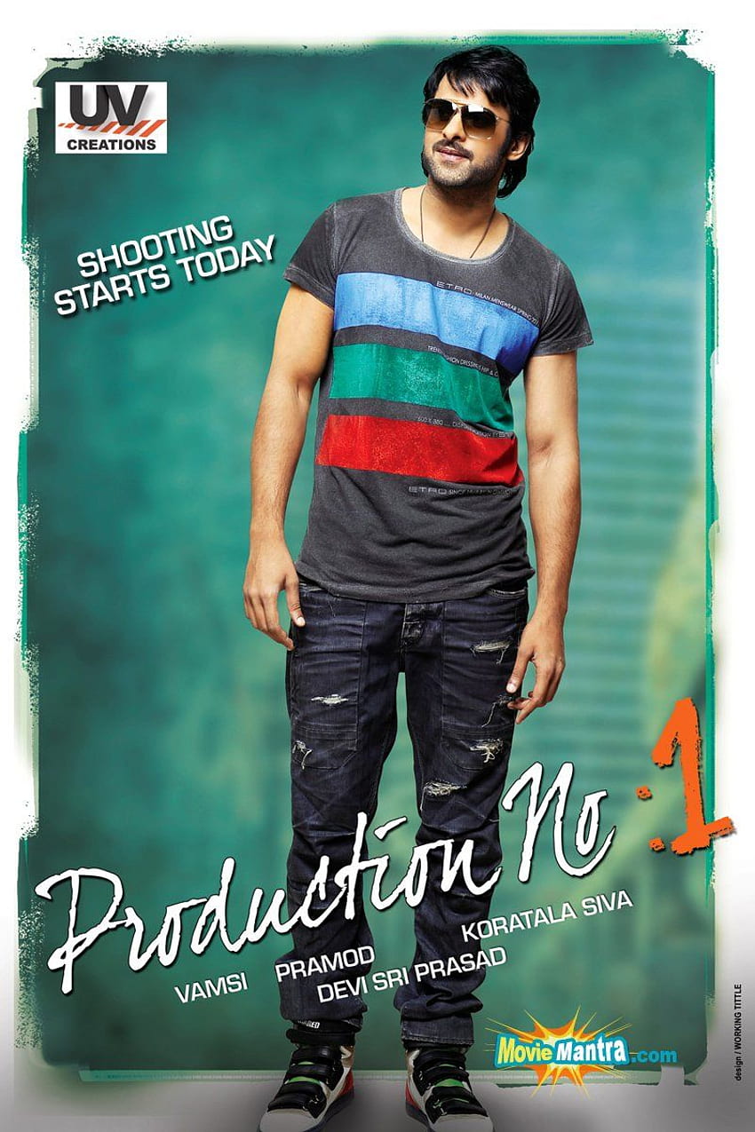 Prabhas - Prabhas New Movie Poster,, Darling Prabhas Movie HD ...
