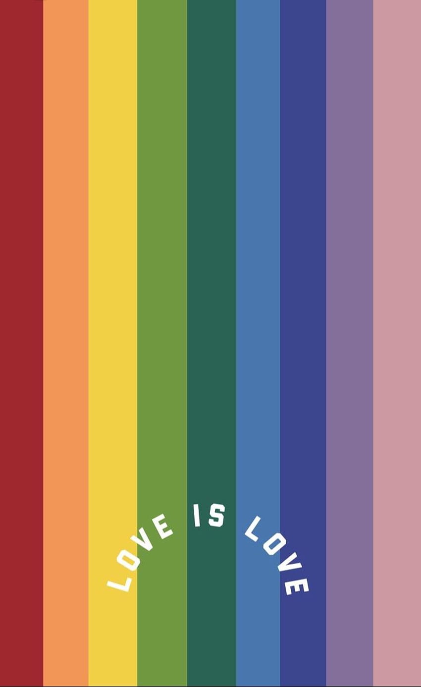 Love Is Love LGBT HD phone wallpaper