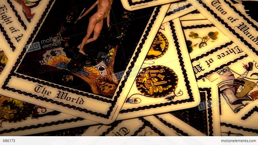 Foreteller Tarot Cards 10 Stock Video Footage - Tarot - & Background HD wallpaper