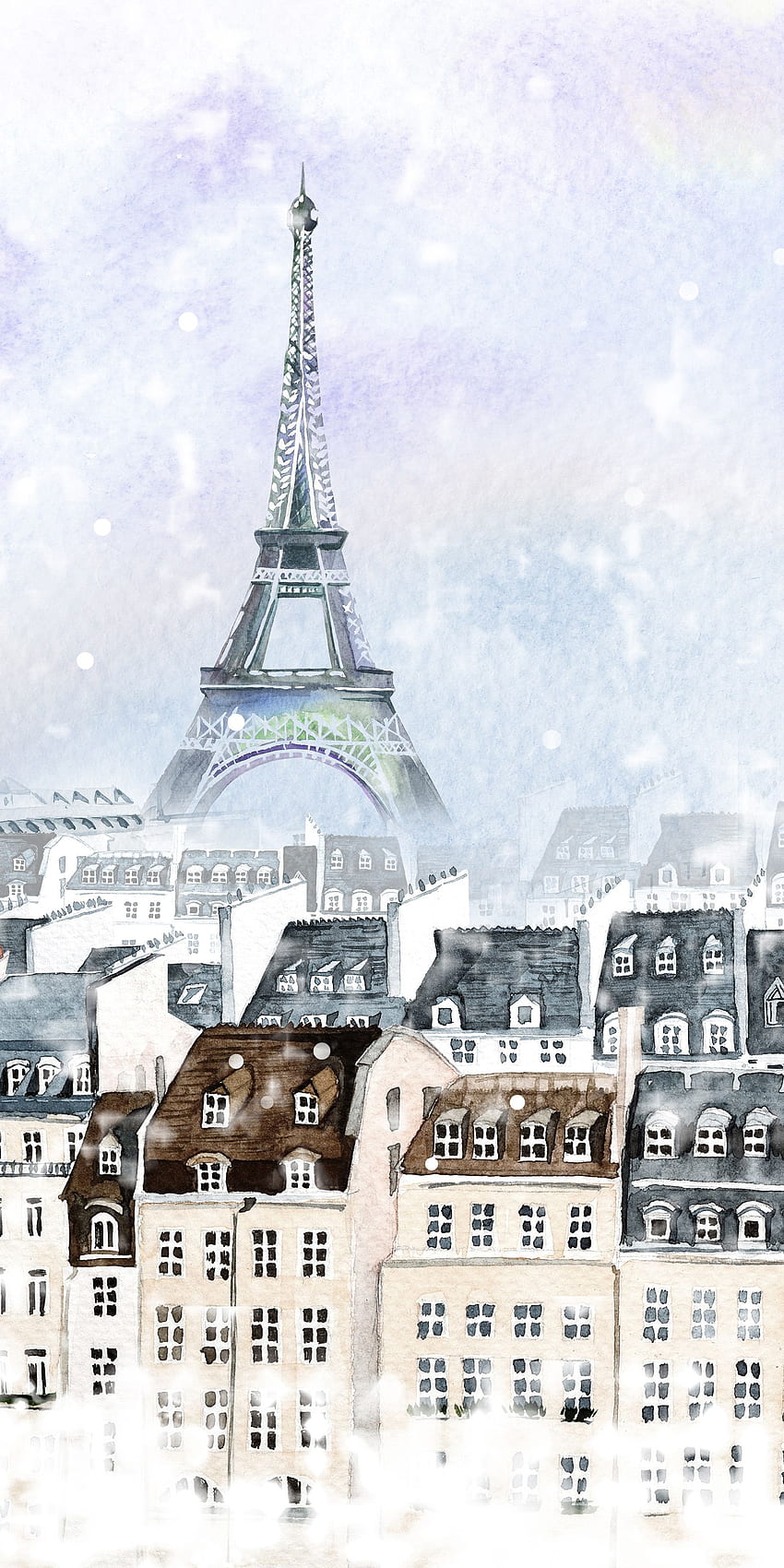 Le 26 migliori cose da fare a Parigi questo Natale. Parigi, Parigi Neve Sfondo del telefono HD