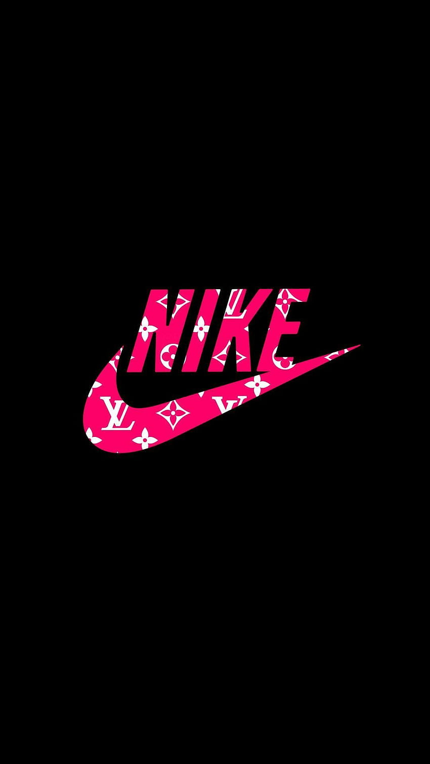 Розово лого на Джордан, сладък Джордан HD тапет за телефон
