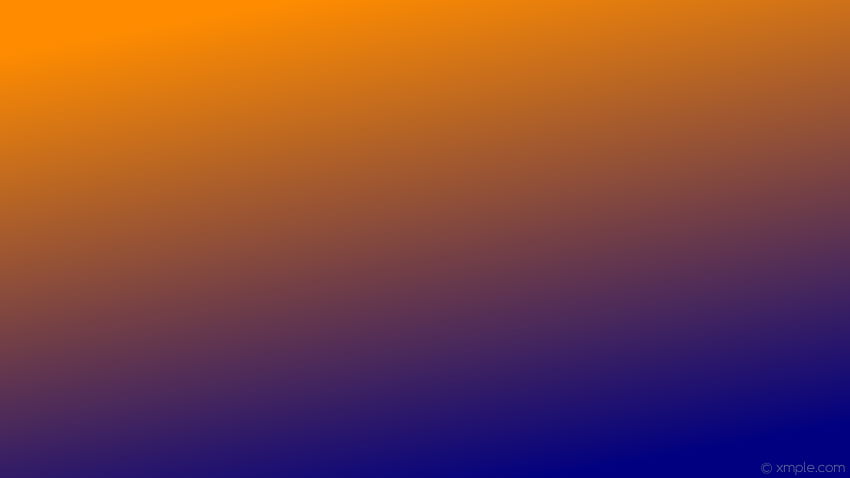 gradient blue orange linear navy dark orange HD wallpaper