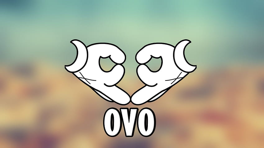 White background with text overlay, OVOXO, OVO, Trap Music, rap HD wallpaper