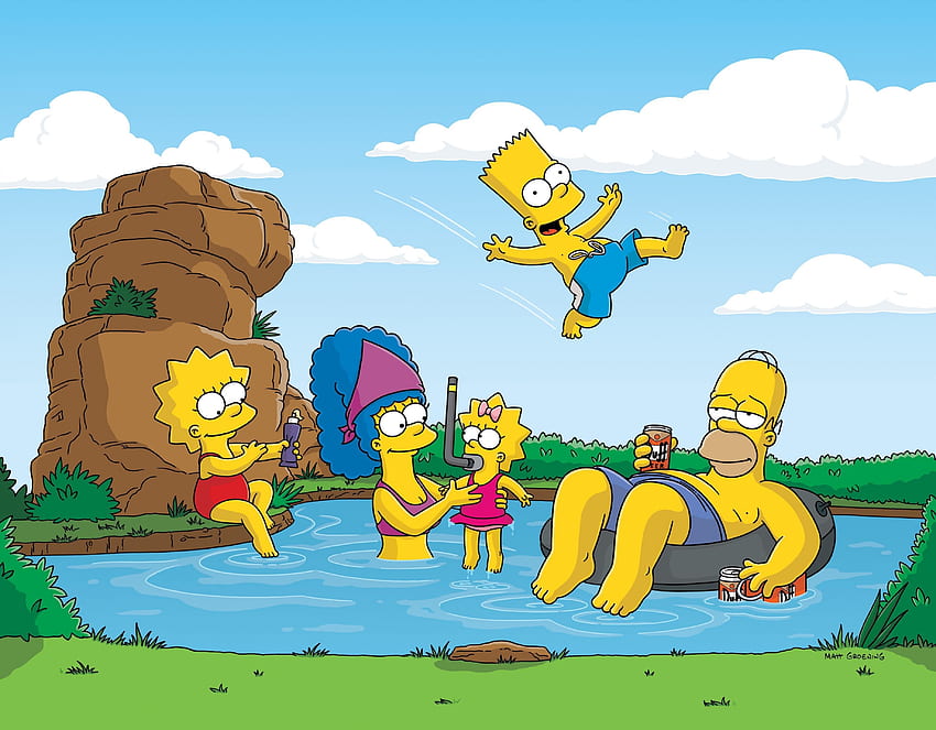 Os Simpsons, Os, séries, Simpsons, TV papel de parede HD