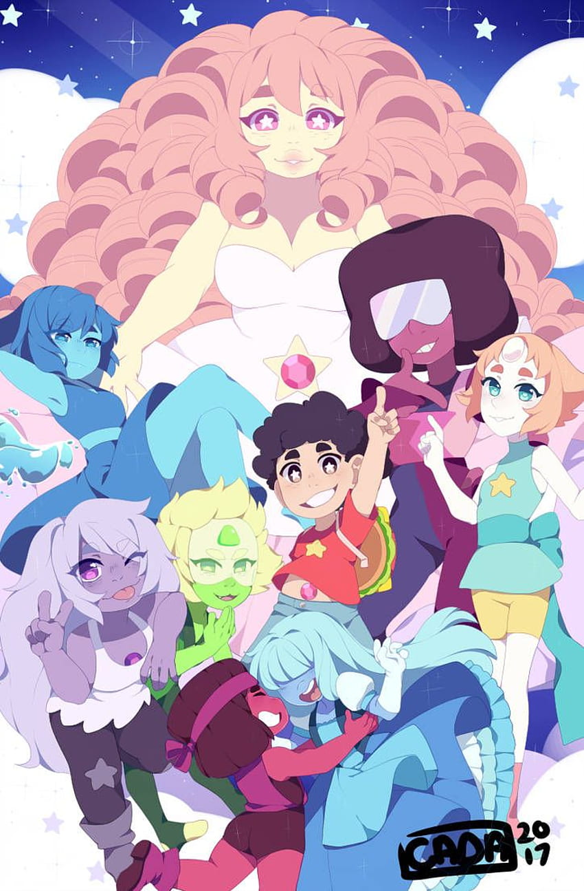 Steven Universe” characters reimagined as anime characters - YouTube