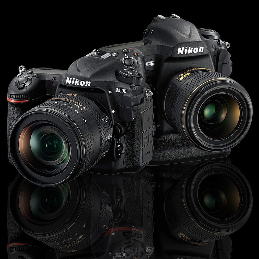 Le nuove D5 e D500 di Nikon spingono i confini della DSLR: revisione della grafica digitale Sfondo del telefono HD