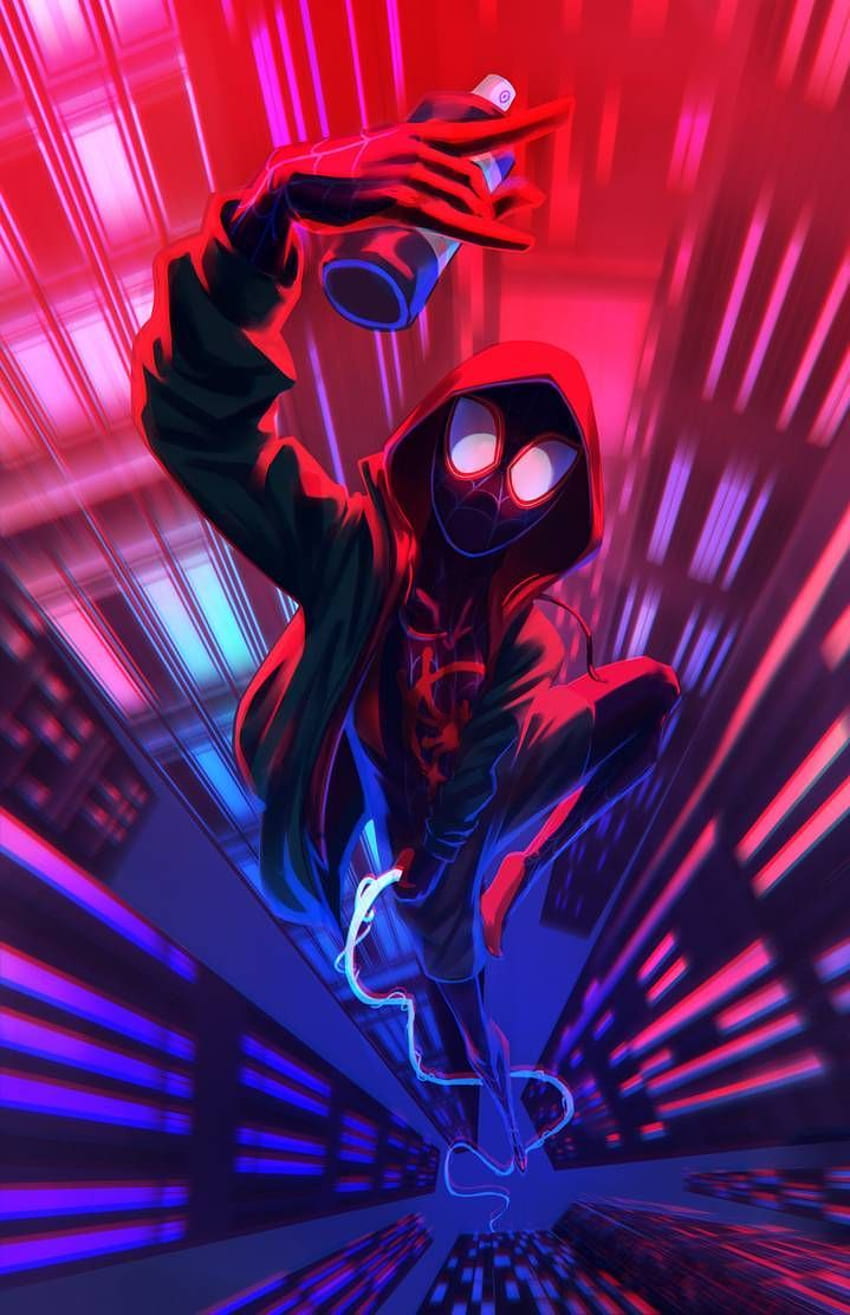 whATS UP DANGER MFS, by glitteronin. Miles morales spiderman, Spider Man Supreme HD phone wallpaper