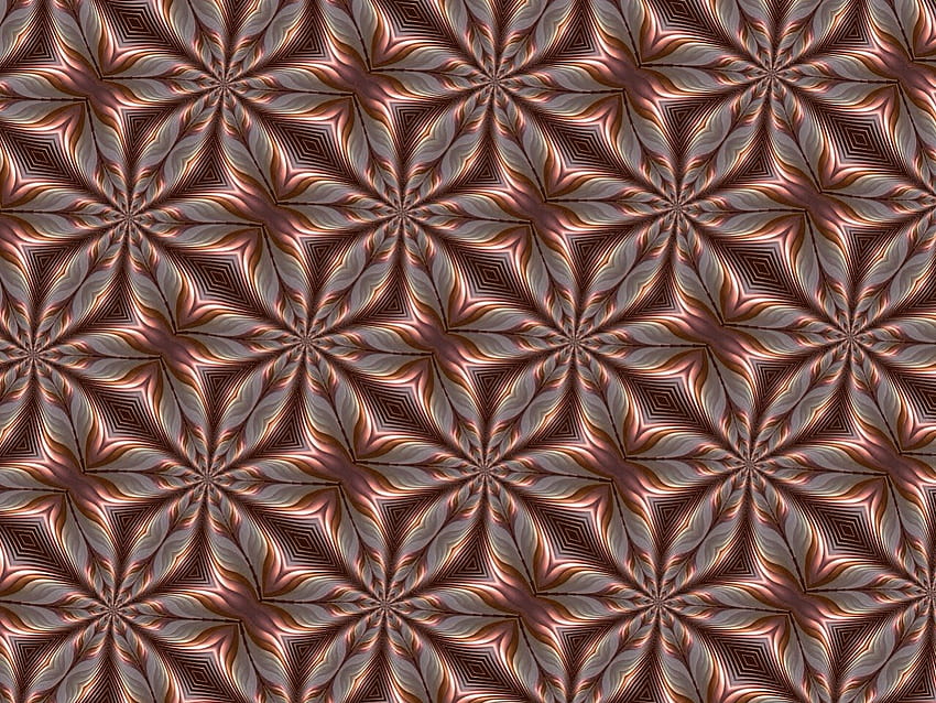 Braun abstrakt, abstrakt, Braun, Sterne, Seide, Muster HD-Hintergrundbild
