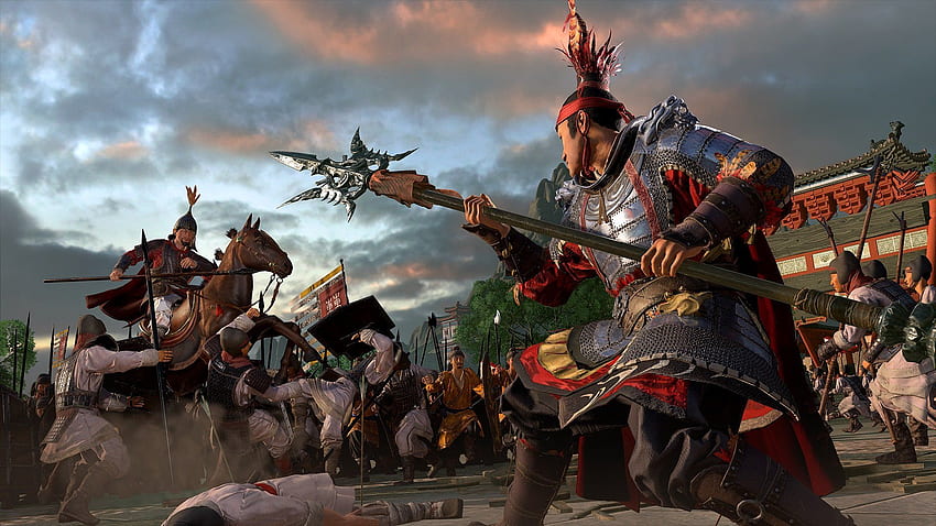 En mars, Lu Bu roulera pour Total War: Three Kingdoms Fond d'écran HD