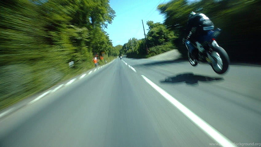 ¡Guy Martin en una misión de Superbike! Isla de Man TT 2014 En bicicleta, Isla de Mann fondo de pantalla