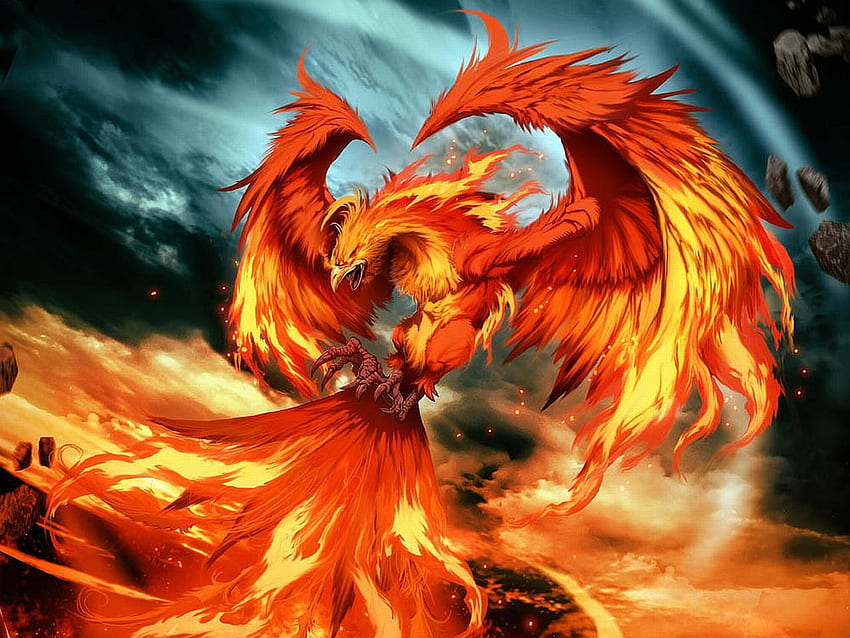 Phoenix Live for Android, Mythical Phoenix HD wallpaper