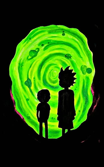 Rick and morty portal HD wallpapers  Pxfuel