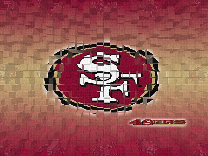 Logo des 49ers, Logo des 49ers de San Francisco Fond d'écran HD