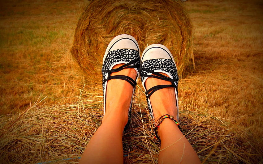 Füße für Hintergrund, Fußmädchen HD-Hintergrundbild