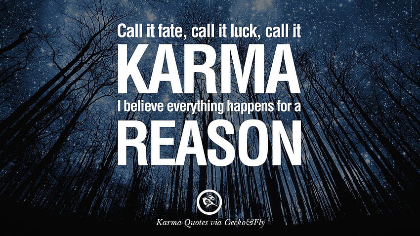 Karma, Karma Quotes HD wallpaper