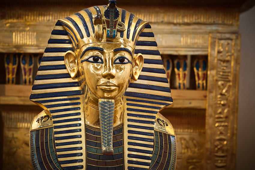Wszystkie 5000 artefaktów w grobowcu króla Tuta zostanie wyświetlonych po raz pierwszy. Condé Nast Traveller, egipski grobowiec Tapeta HD