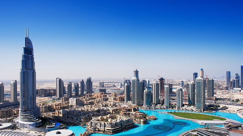 Gökdelen, Şehir Merkezi, Dubai, , Dünya, Dubai Skyline HD duvar kağıdı
