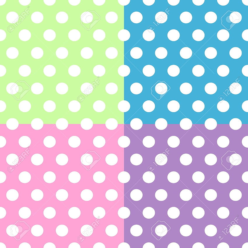 Green purple polka dot clipart collection, Cute Dot HD phone wallpaper