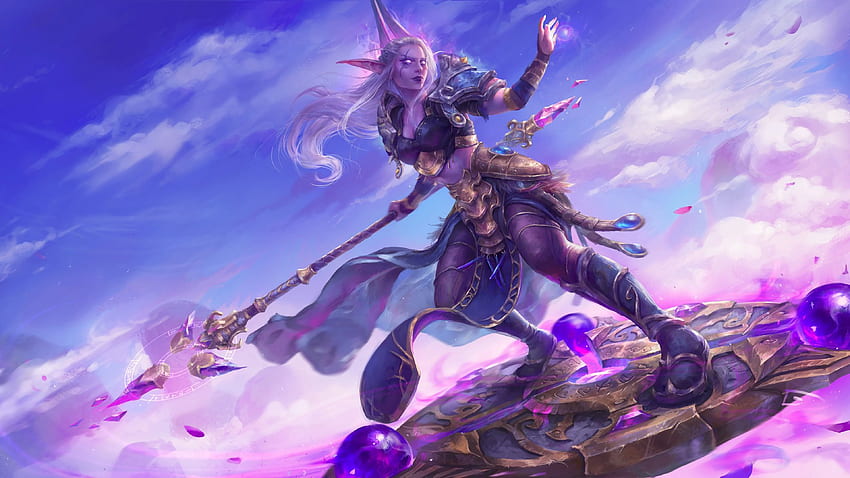 Night Elves Sorcerer World of Warcraft, Elf HD wallpaper | Pxfuel