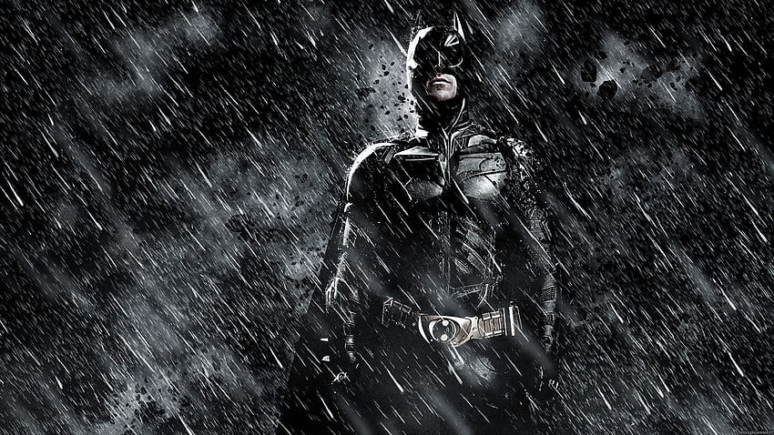 Download Cool Batman Black Desktop Wallpaper