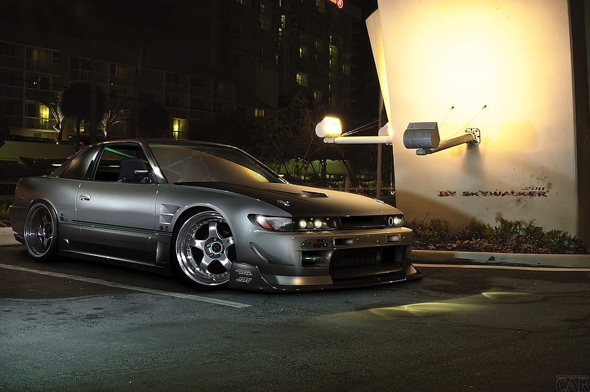 Alluring and intriguing hard awesome tuned turbocharged car Nissan Silvia, Silvia S15 HD wallpaper