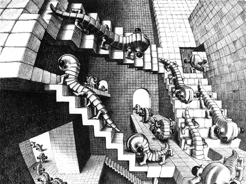 Mc Escher Hd Wallpaper Pxfuel