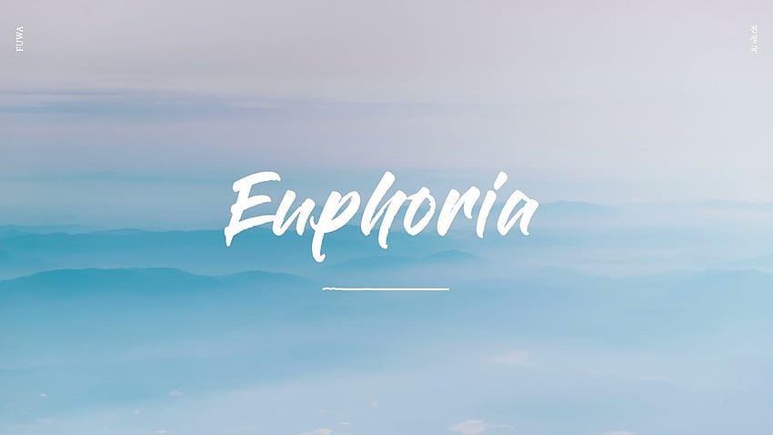 Euforia, BTS Euforia fondo de pantalla