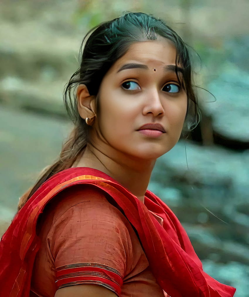 Anikha surendran, perancang busana, bibir, aktris Mallu wallpaper ponsel HD