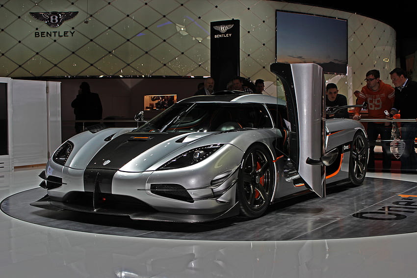 Koenigsegg, Carros, 2014, Motor Show, Hypercar, One 1, Geneva, Car Showroom papel de parede HD