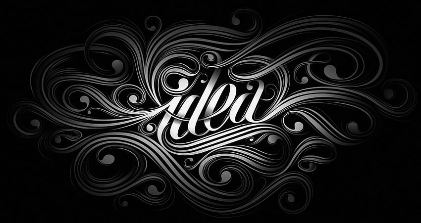 Typografie Zitate Typografie - Schöne Grafikdesignarbeit HD-Hintergrundbild