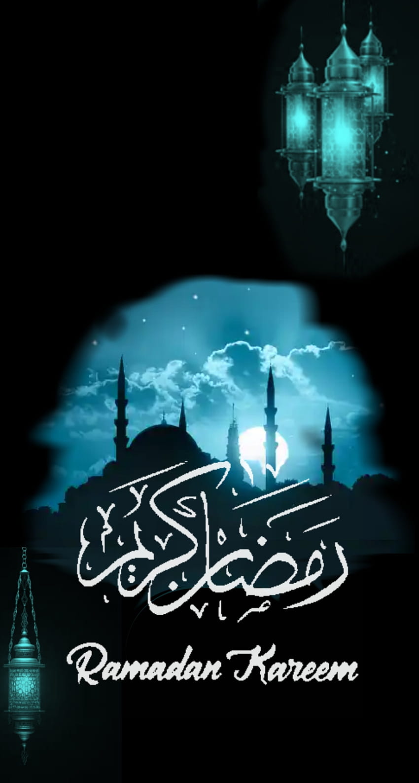 Jibo and ramadan, Festival, Islam, Moon, Abstract, Mosque HD phone wallpaper