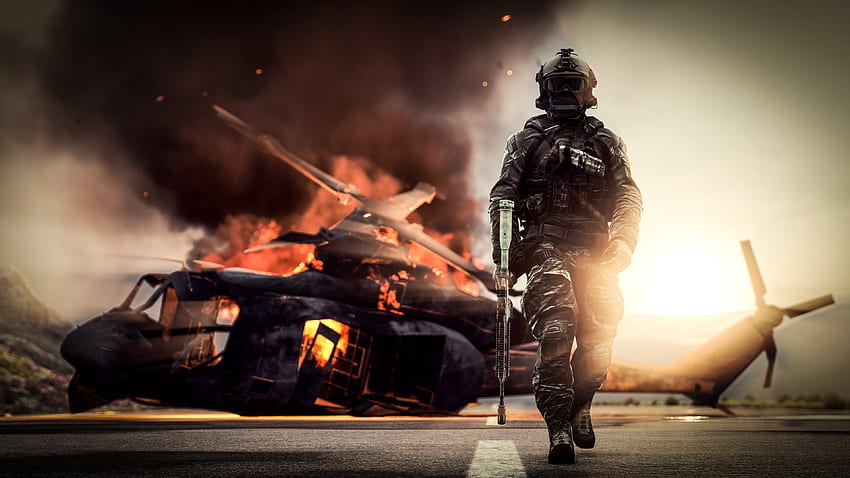 Battlefield 4 tło Tapeta HD