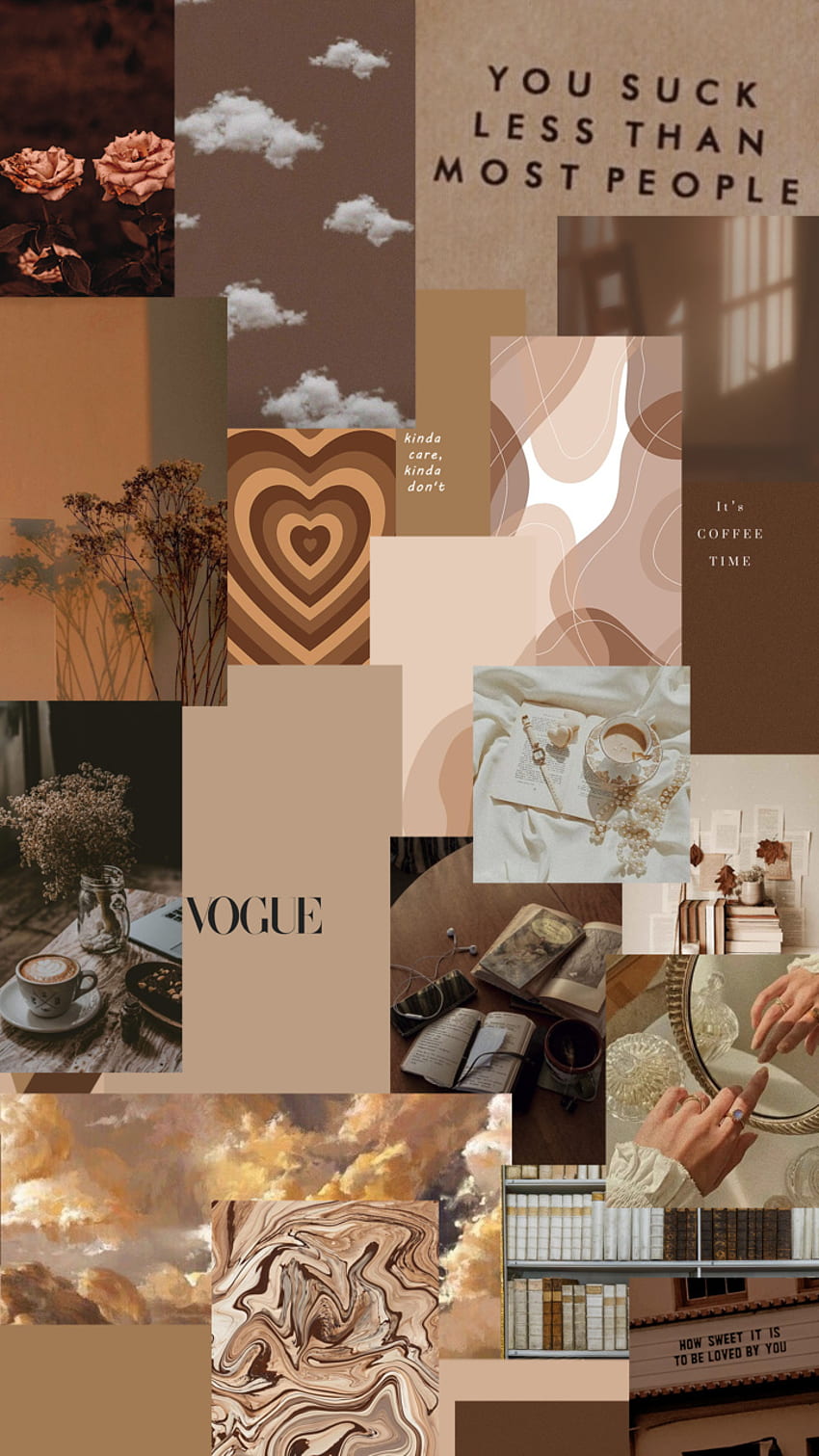 Light brown aesthetic Wallpapers Download  MobCup
