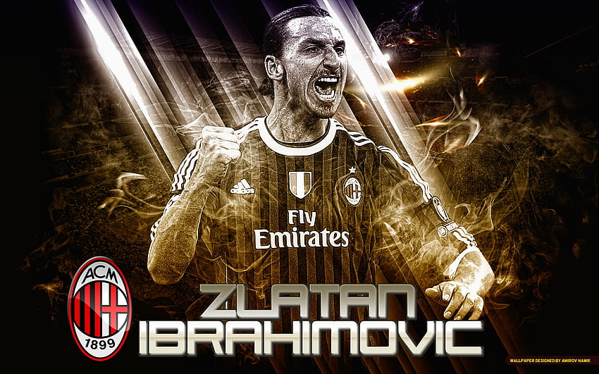 Zlatan Ibrahimović, zlatan ibrahimovic, ibrahimovic, zlatan, milan HD wallpaper