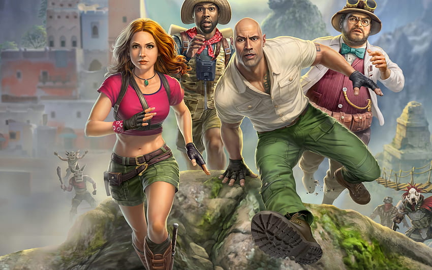 Jumanji The Video Game , Games , , and Background, Game Collection HD wallpaper