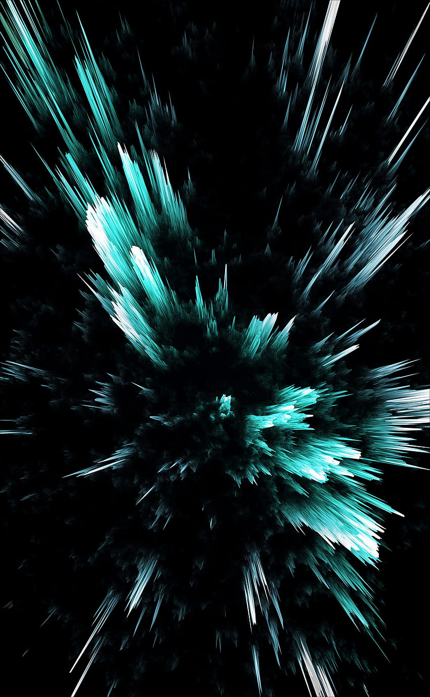 Abstract, Dark, Pointed, Details, Big Explosion, Big Bang, Cosmological Model HD phone wallpaper