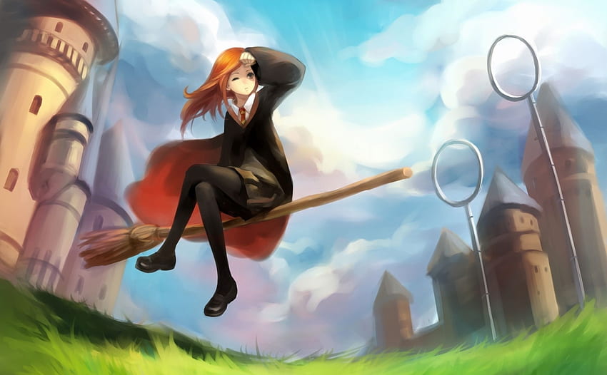 Anime Ginny Weasley, Kreskówka Ginny Weasley Tapeta HD