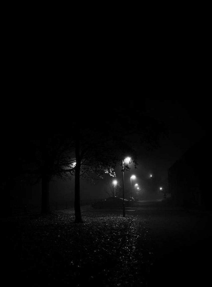 Regnerische Nacht, dunkle Regennacht HD-Handy-Hintergrundbild