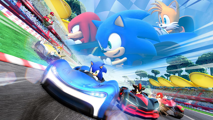 Sonic The Hedgehog, Videojuego, juego de carreras de karts, Nintendo fondo de pantalla