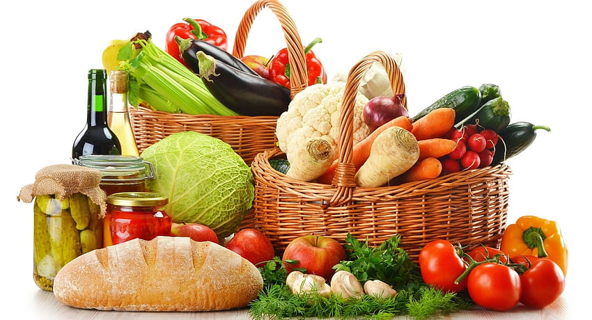 Suggerimenti per l'acquisto di generi alimentari sani. Zone di frequenza cardiaca Sfondo HD