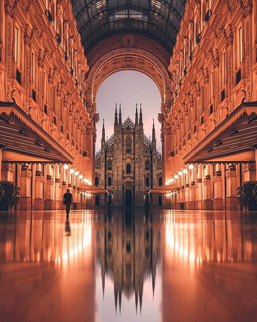 Milano Italia, area_metropolitana, città Sfondo del telefono HD