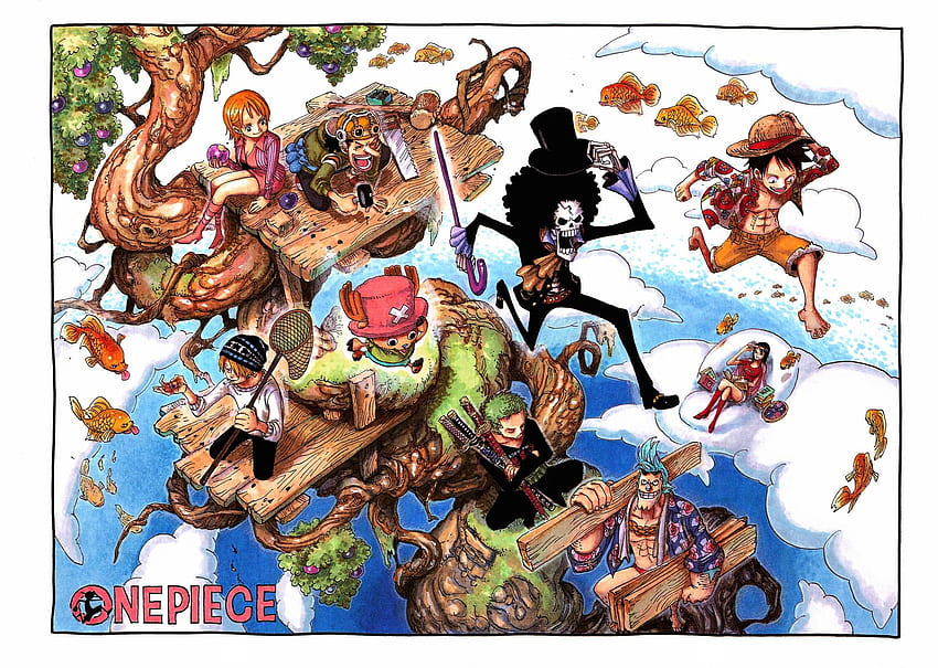 Anyone know if there is a displate of this One Piece Colour Spread? : r/ Displate