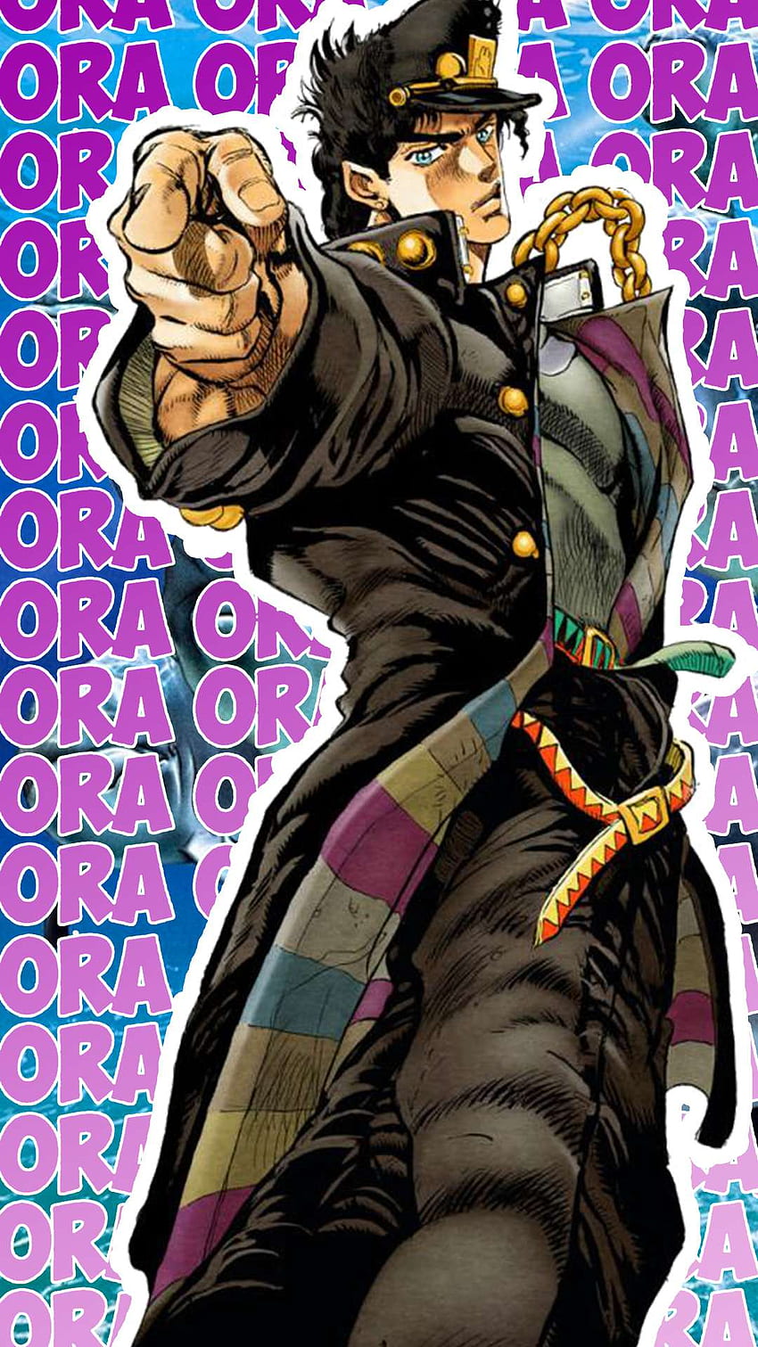 Jotaro Kujo for iPhone and Android, Jotaro Part 4 HD phone wallpaper
